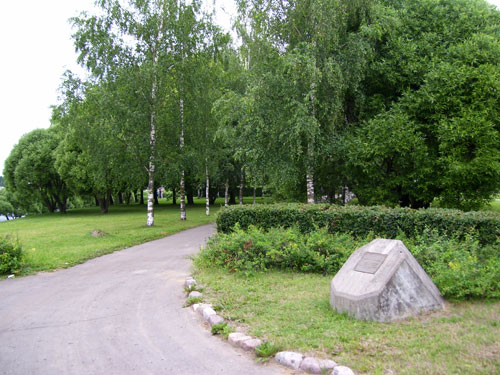 Аллея Победы в Пскове